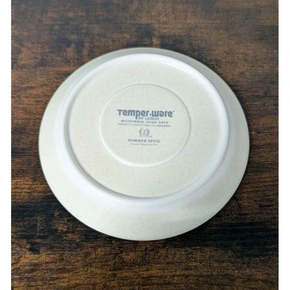 Lenox Temper-Ware Summer Spice Cup‎ and Saucer Set